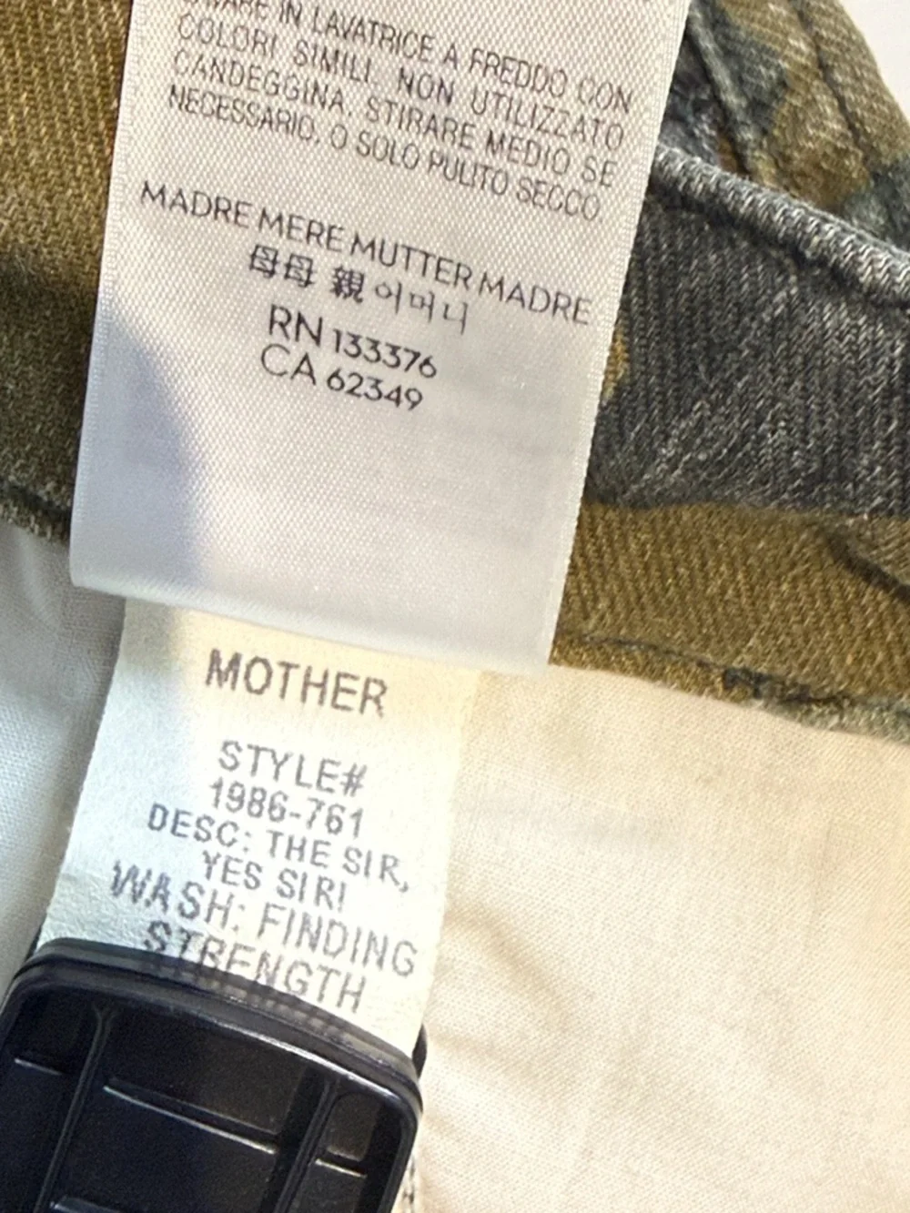 MOTHER The Sir, Yes Sir! Cargo Pants Size 29 - Picture 9 of 10